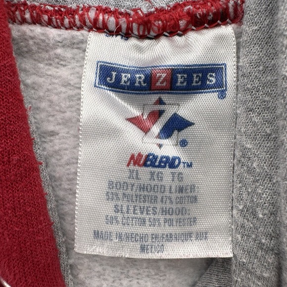 b new york Red and Gray World Series Sweatshirt - Picture 7 of 9